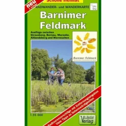 Fahrradkarten|Wanderkarten Und Winterkarten*BARNIMER FELDMARK 1 : 35 000. RADWANDER- WANDERKARTE - Wanderkarte