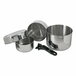 Basic Nature Campingtöpfe Und Campinggeschirr*BIWAK EDELSTAHL 3 - Campinggeschirr