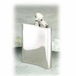 Basic Nature Trinkflaschen*FLACHMANN, ECKIG POLIERT - Flachmann