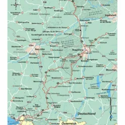 Wanderführer*BAYERISCH-SCHWÄBISCHER JAKOBSWEG VON OETTINGEN ZUM BODENSEE - Wanderführer