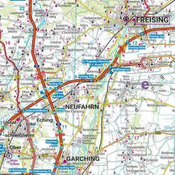 Straßenkarten|Straßenkarten*BAYERN SÜD, STRAßEN- UND FREIZEITKARTE 1:200.000 - Straßenkarte