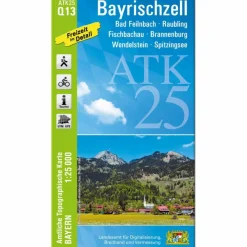 BAYRISCHZELL 1:25 000 - Wanderkarte^ Fahrradkarten|Wanderkarten Und Winterkarten