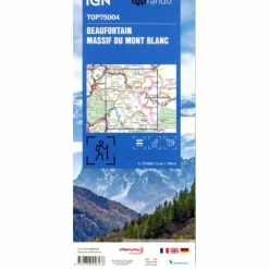 BEAUFORTIN MONTBLANCE - Wanderkarte^ Wanderkarten Und Winterkarten|Wanderkarten Und Winterkarten