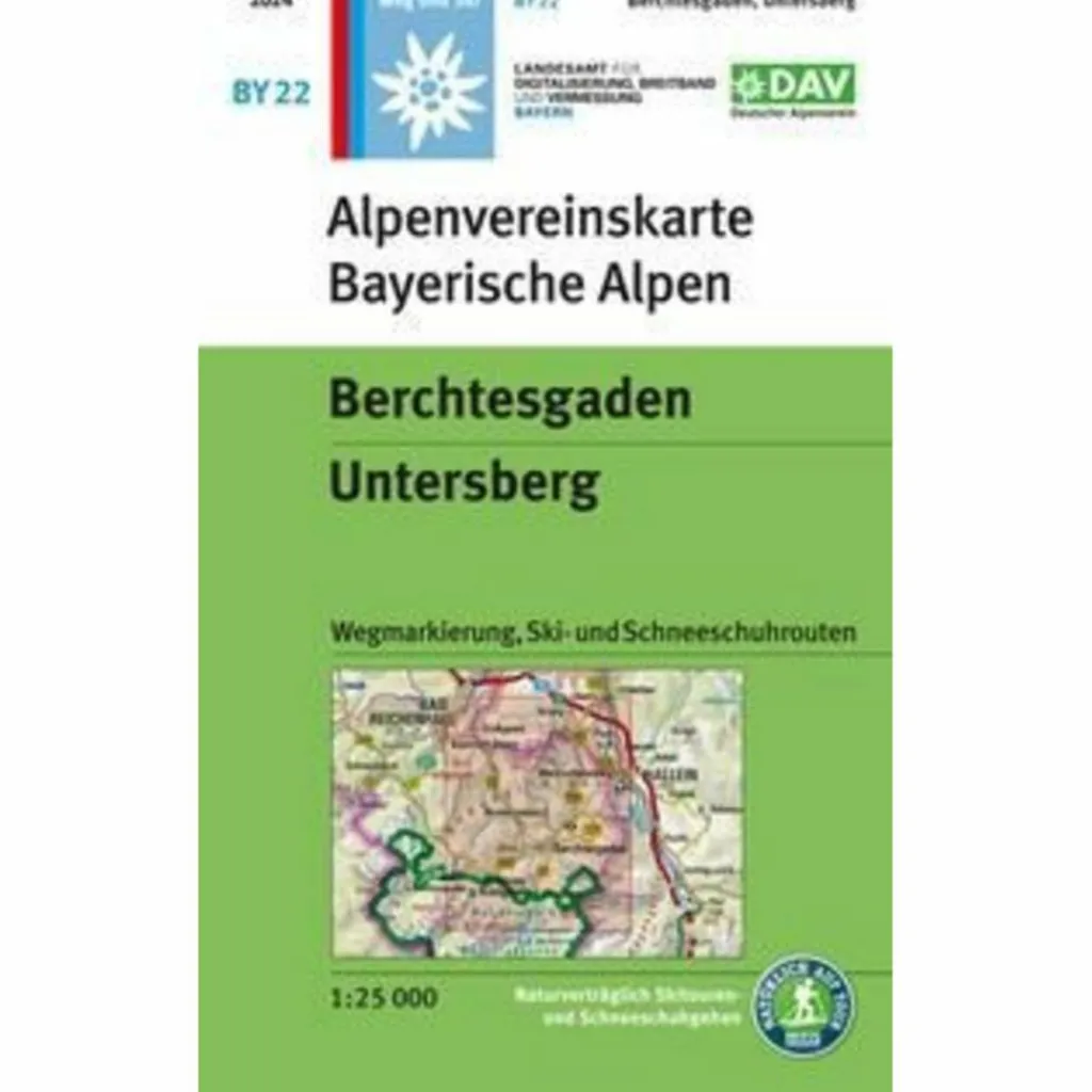 Wanderkarten Und Winterkarten|Wanderkarten Und Winterkarten*BERCHTESGADEN, UNTERSBERG