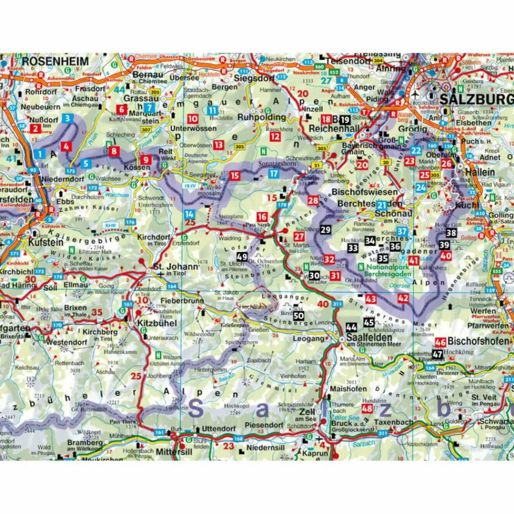 Wanderführer*BERCHTESGADENER & CHIEMGAUER WANDERBERGE - Wanderführer