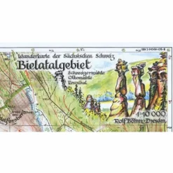 BIELATALGEBIET - Wanderkarte^ Wanderkarten Und Winterkarten|Wanderkarten Und Winterkarten