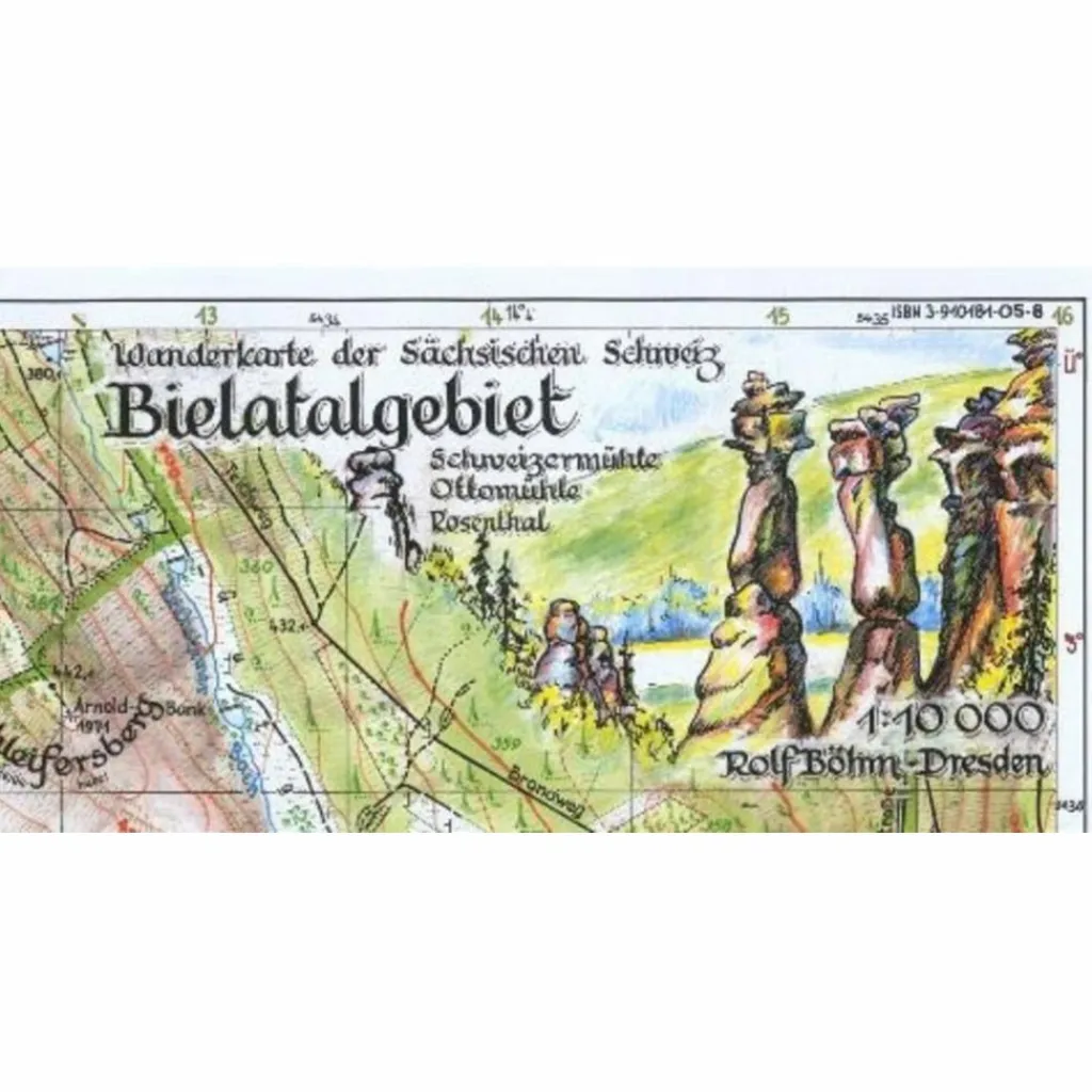 BIELATALGEBIET - Wanderkarte^ Wanderkarten Und Winterkarten|Wanderkarten Und Winterkarten