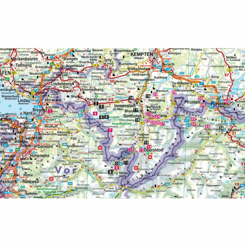 BIKE GUIDE ALLGÄUER ALPEN - Radwanderführer^ Radwanderführer Und Mountainbikeführer