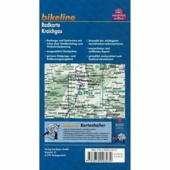 Fahrradkarten|Fahrradkarten*BIKELINE RADKARTE KRAICHGAU 1:75.000 - Fahrradkarte