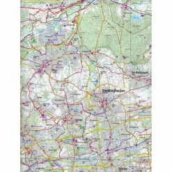 BIKELINE RADKARTE RUHRGEBIET 1 : 75 000 - Fahrradkarte^ Fahrradkarten|Fahrradkarten