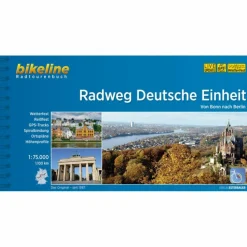 BIKELINE RADWEG DEUTSCHE EINHEIT - Radwanderführer^ Radwanderführer Und Mountainbikeführer