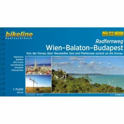 Radwanderführer Und Mountainbikeführer*BIKELINE WIEN-BALATON-BUDAPEST - Radwanderführer