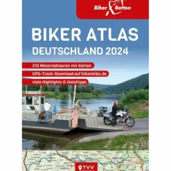 BIKER ATLAS DEUTSCHLAND 2024 - Reiseführer^ Reiseführer Deutschland