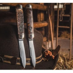 Böker Manufaktur Solingen CATTLE KNIFE MASERBIRKE - Klappmesser^ Klappmesser
