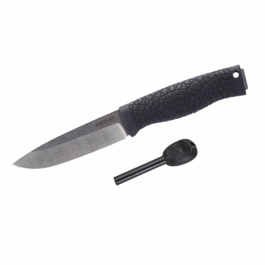 Böker Manufaktur Solingen BRONCO - Survival Messer^ Feststehende Messer