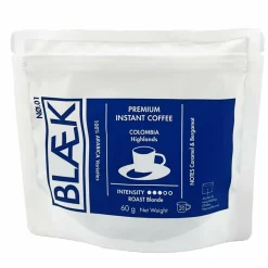 Blaek Coffee BLAEK PREMIUM INSTANT KAFFEE, 60G BAG - Kaffee^ Verpflegung|Kaffee Equipment
