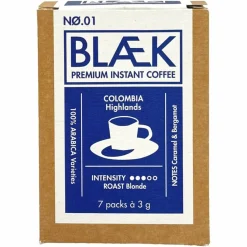 Blaek Coffee Verpflegung|Kaffee Equipment*BLAEK PREMIUM INSTANT KAFFEE NO.1 - - BOX - Kaffee