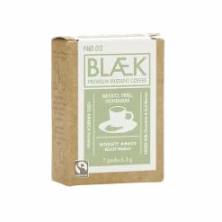 Blaek Coffee BLAEK PREMIUM INSTANT KAFFEE NO.2 - MEDIUM ROAST - BOX - Kaffee^ Verpflegung|Kaffee Equipment