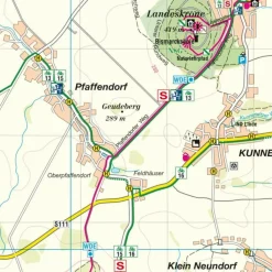 Wanderkarten Und Winterkarten|Wanderkarten Und Winterkarten*BLATT 96 GÖRLITZ, LÖBAU UND UMGEBUNG - Wanderkarte