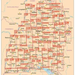 BOPFINGEN - DINKELSBÜHL, NÖRDLINGEN. WANDERKARTE 1:25.000^ Wanderkarten Und Winterkarten|Wanderkarten Und Winterkarten