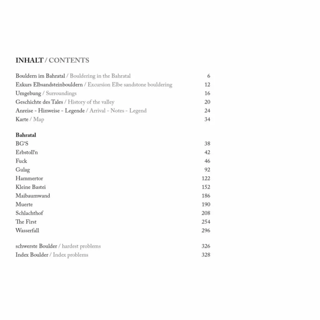 BOULDERFÜHRER BAHRATAL - Kletterführer^ Boulderführer