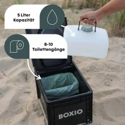 BOXIO TOILET PLUS - Campingtoilette^ Hygiene Und Körperpflege
