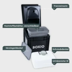 BOXIO TOILET PLUS - Campingtoilette^ Hygiene Und Körperpflege