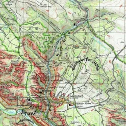 Wanderkarten Und Winterkarten|Wanderkarten Und Winterkarten*BRAND/HOHNSTEIN - Wanderkarte
