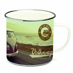 BRISA Campingtöpfe Und Campinggeschirr*TASSE BULLI BRAUN - Campinggeschirr