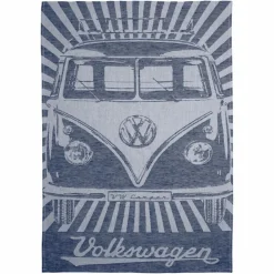 BRISA VW T1 BUS GESCHIRRTUCH 2ER SET – STRAHLEN/VINTAGE ROT & BLAU^ Handtücher|Hygiene Und Körperpflege