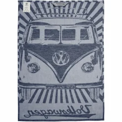 BRISA VW T1 BUS GESCHIRRTUCH 2ER SET – STRAHLEN/VINTAGE ROT & BLAU^ Handtücher|Hygiene Und Körperpflege
