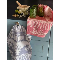 BRISA VW T1 BUS GESCHIRRTUCH 2ER SET – STRAHLEN/VINTAGE ROT & BLAU^ Handtücher|Hygiene Und Körperpflege