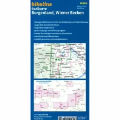 Fahrradkarten|Fahrradkarten*BURGENLAND - WIENER BECKEN 1:75.000 - Fahrradkarte