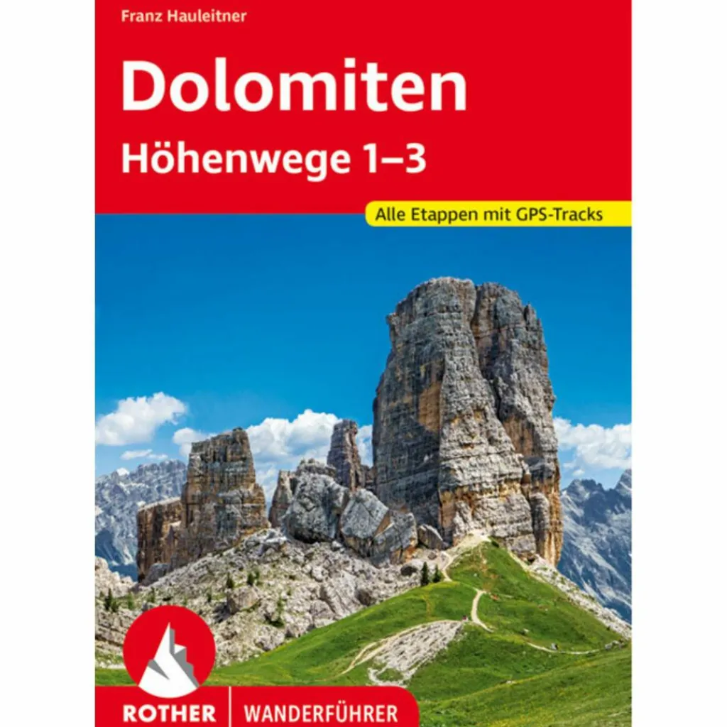 Wanderführer*BVR DOLOMITEN HÖHENWEGE 1-3 - Wanderführer