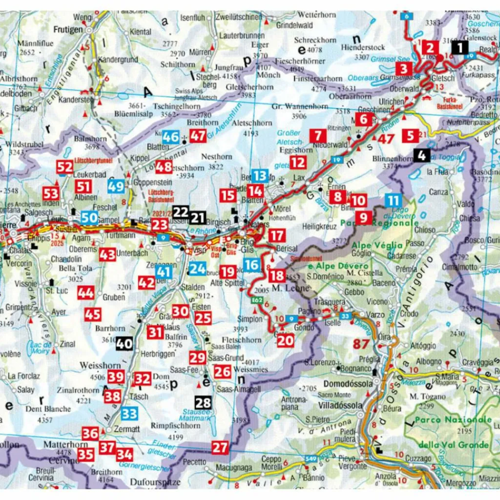 Wanderführer*BVR OBERWALLIS - Wanderführer