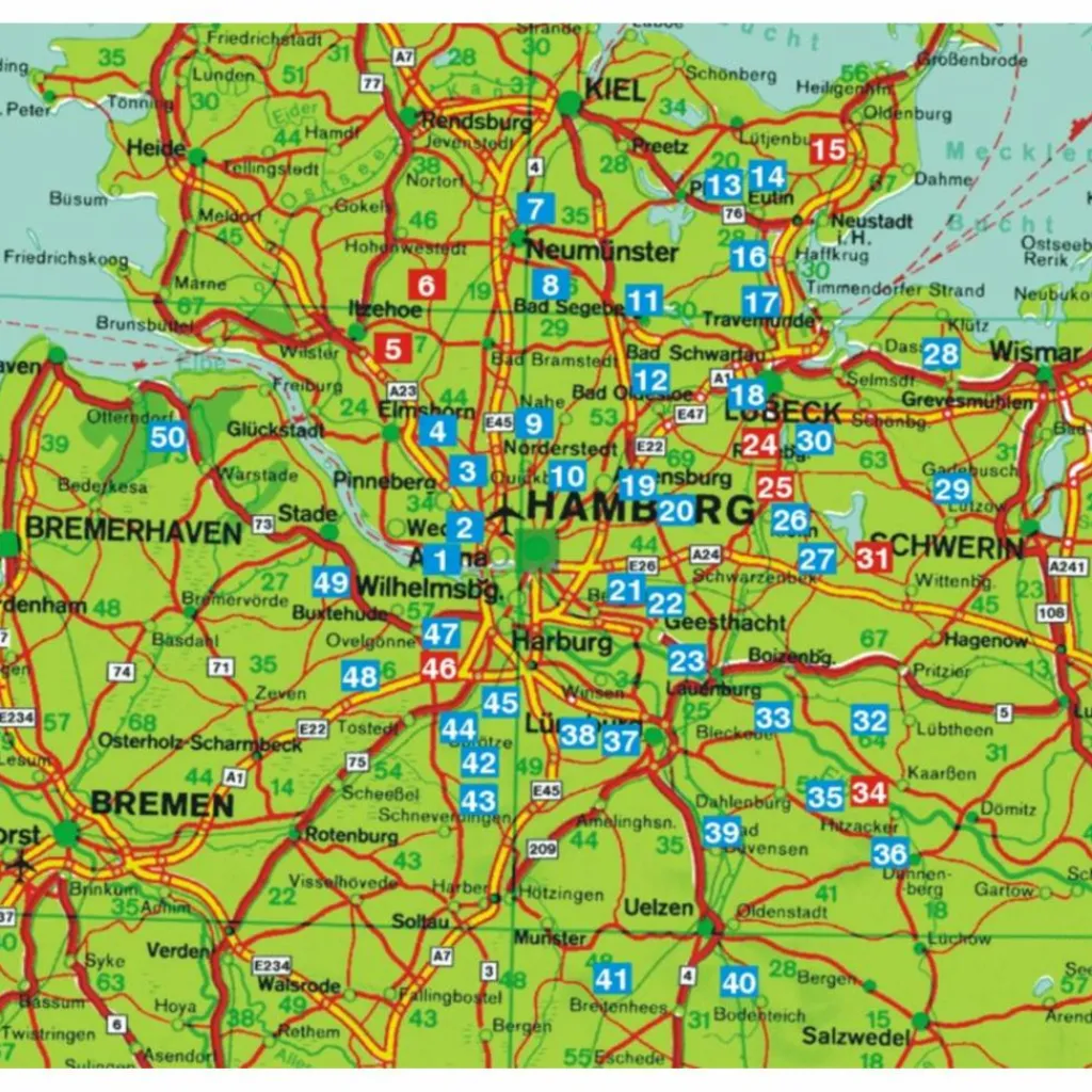 BVR RUND UM HAMBURG - Wanderführer^ Reiseführer Deutschland