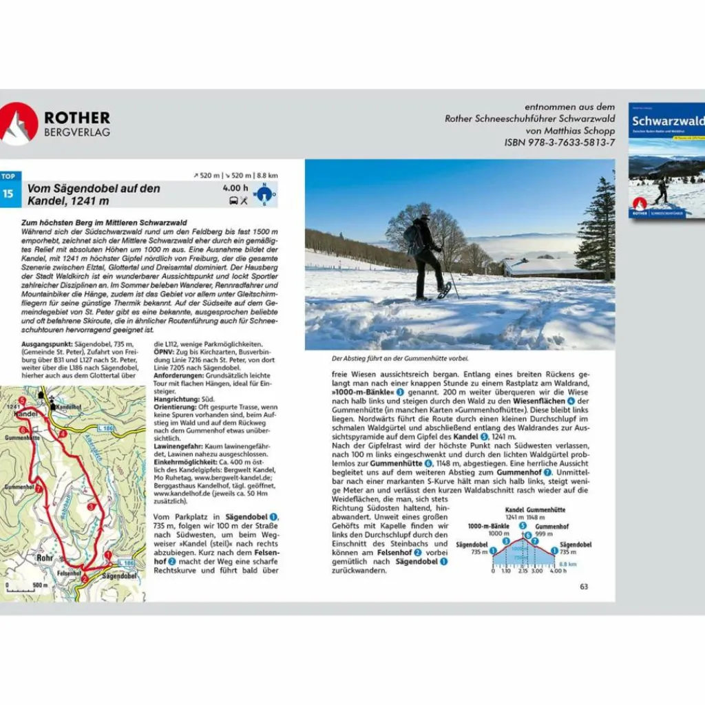 BVR SCHNEESCHUHFÜHRER SCHWARZWALD^ Wintersportführer