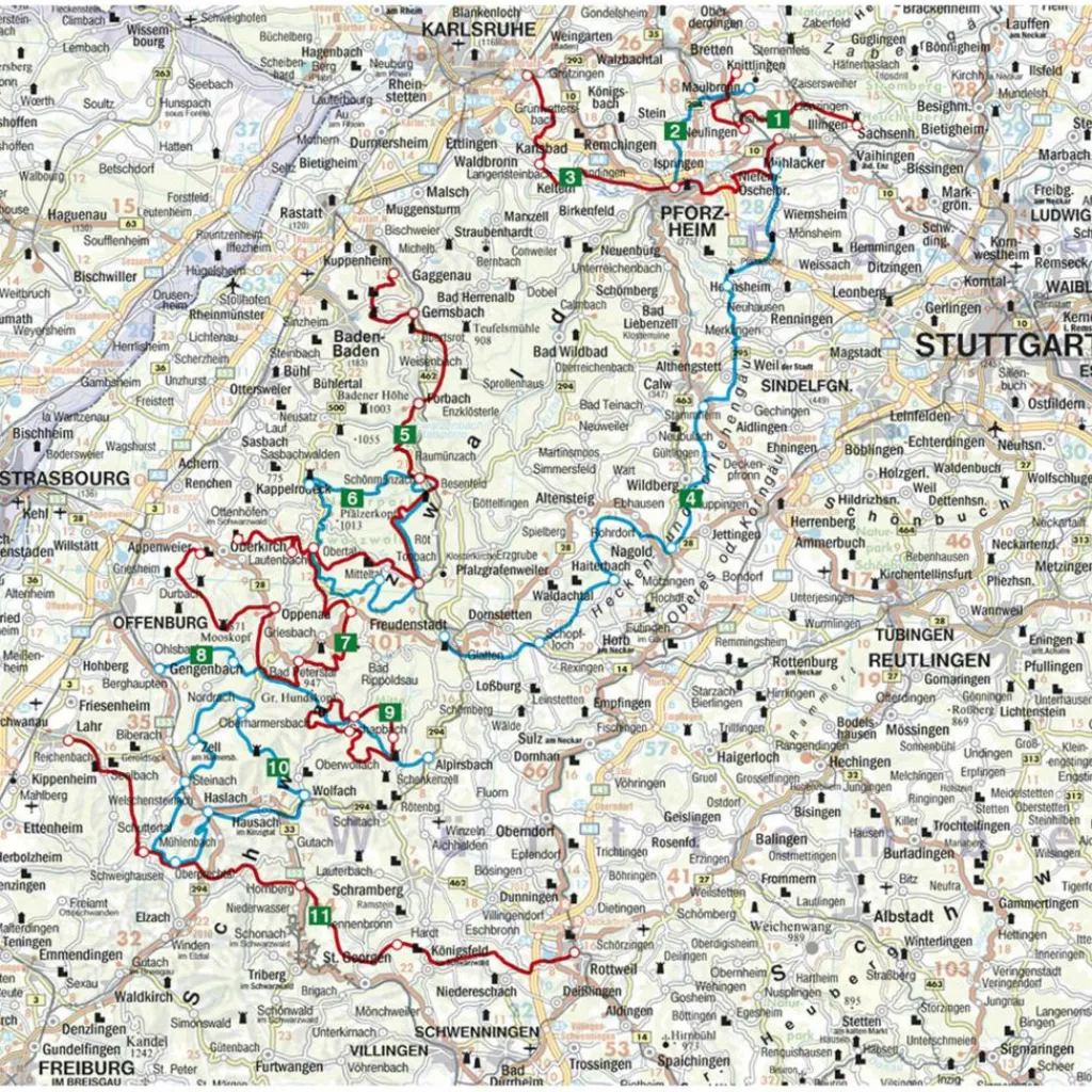 BVR SCHWARZWALD - Wanderführer^ Reiseführer Deutschland