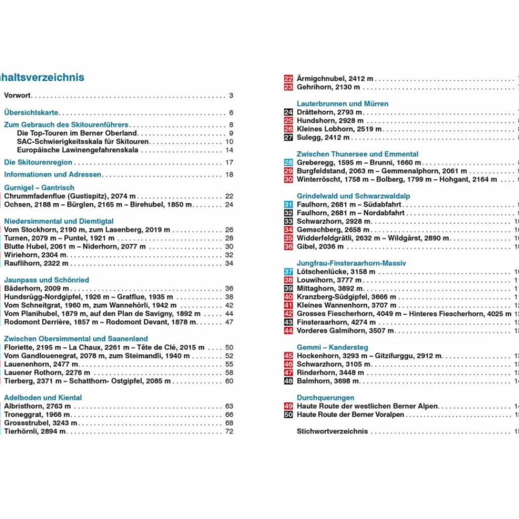 Wintersportführer*BVR SKITOURENFÜHRER BERNER OBERLAND