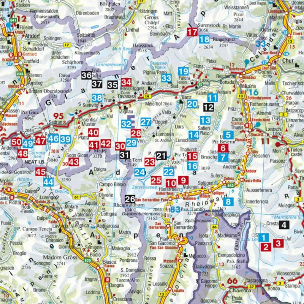 Wintersportführer*BVR SKITOURENFÜHRER SURSELVA