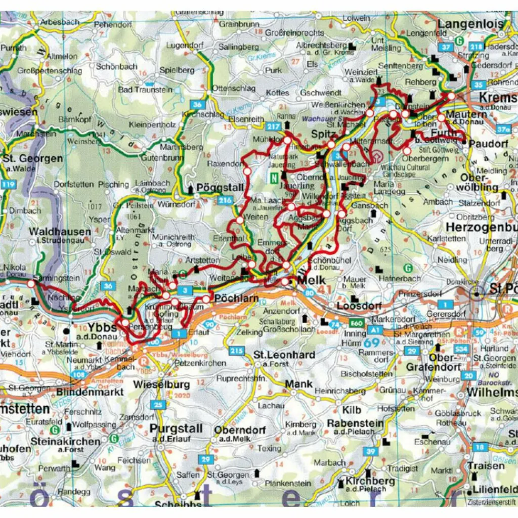 Wanderführer*BVR WELTERBESTEIG WACHAU - Wanderführer