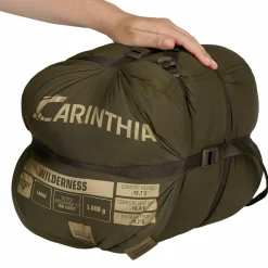 Carinthia WILDERNESS RECHTS - Winterschlafsack^ Kunstfaserschlafsäcke|Winterschlafsäcke