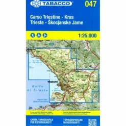 Wanderkarten Und Winterkarten|Wanderkarten Und Winterkarten*CARSO TRIESTINO E ISONTIONO 1:25 000 - Wanderkarte