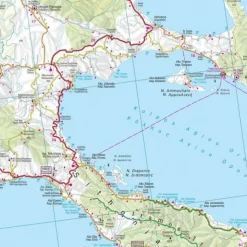 CHALKIDIKI - THASOS - OLYMP, STRAßEN- UND FREIZEITKARTE - Straßenkarte^ Straßenkarten|Straßenkarten