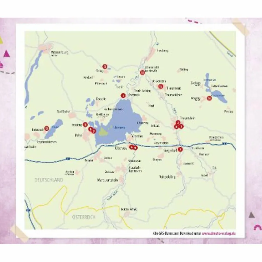 CHIEMGAU. RADELN FÜR DIE SEELE^ Radwanderführer Und Mountainbikeführer