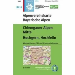 Wanderkarten Und Winterkarten|Wanderkarten Und Winterkarten*CHIEMGAUER ALPEN MITTE, HOCHGERN, HOCHFELLN - Wanderkarte