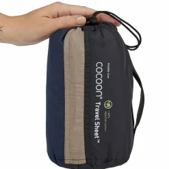 Cocoon Hüttenschlafsäcke Und Inletts*TRAVELSHEET DOUBLE SIZE - ÄGYPTISCHE BAUMWOLLE - Schlafsack Inlett