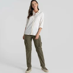 Damen Craghoppers Hemden*NOSILIFE FREEDA LONG SLEEVED SHIRT Damen - Mückenabweisende Kleidung
