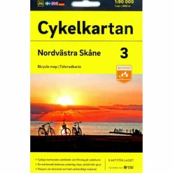 Fahrradkarten|Fahrradkarten*CYKELKARTAN BLAD 3 NORDVÄSTRA SKÅNE 1:90000 - Fahrradkarte