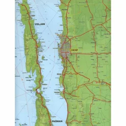 Straßenkarten|Straßenkarten*DALMATINISCHE KÜSTE NORD 1:100 000 - Straßenkarte
